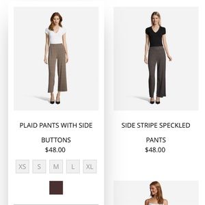 JohnPaulRichard Side Button Pants